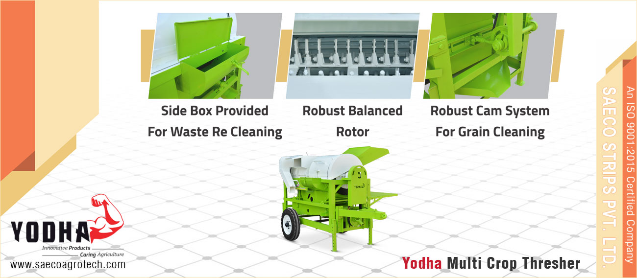 Yodha Multi Crop Thresher - Multi Crop Thresher Machine Agriculture Multi Crop Thresher manufacturers exporters in India Punjab Ludhiana